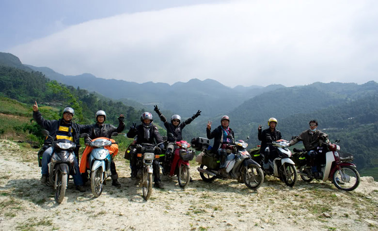 Motorbiking through the Mountains